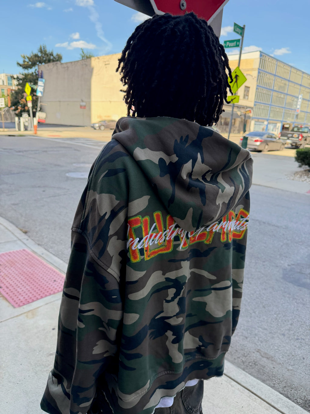 Industry Camo Hoodie